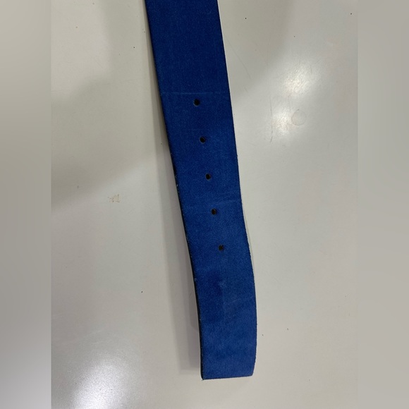 Vera Pelle Genuine Leather Made in Italy Size M Buckle Belt